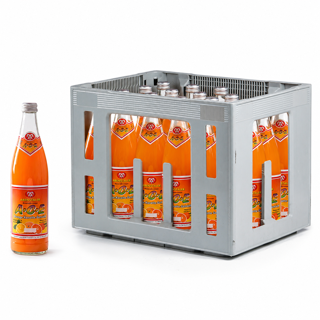 [101342/470] ABENSTALER ACE-MULTIVITAMIN-FRUCHT-GETRÄNK  20 x 0,5 LITER