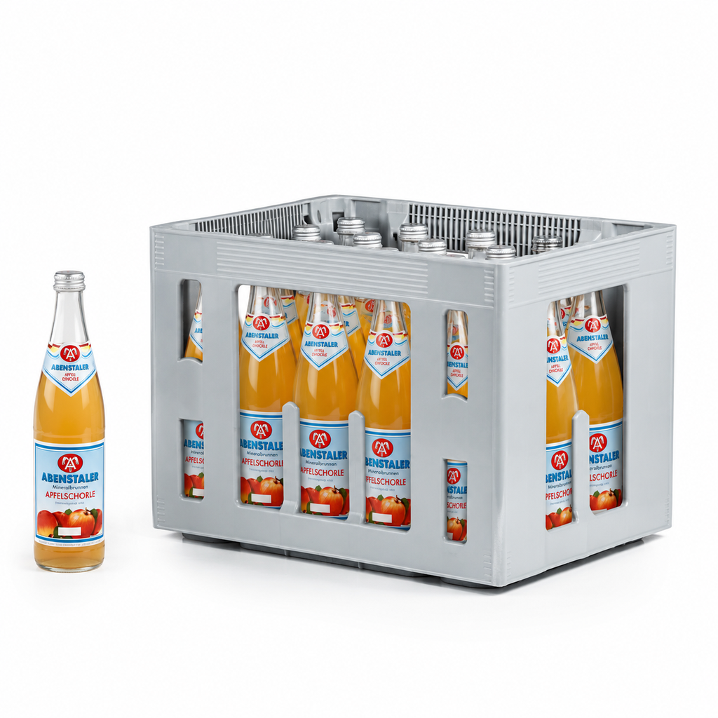 [101343/470] ABENSTALER APFELSCHORLE 55% FRUCHTGEHALT  20 x 0,5 LITER
