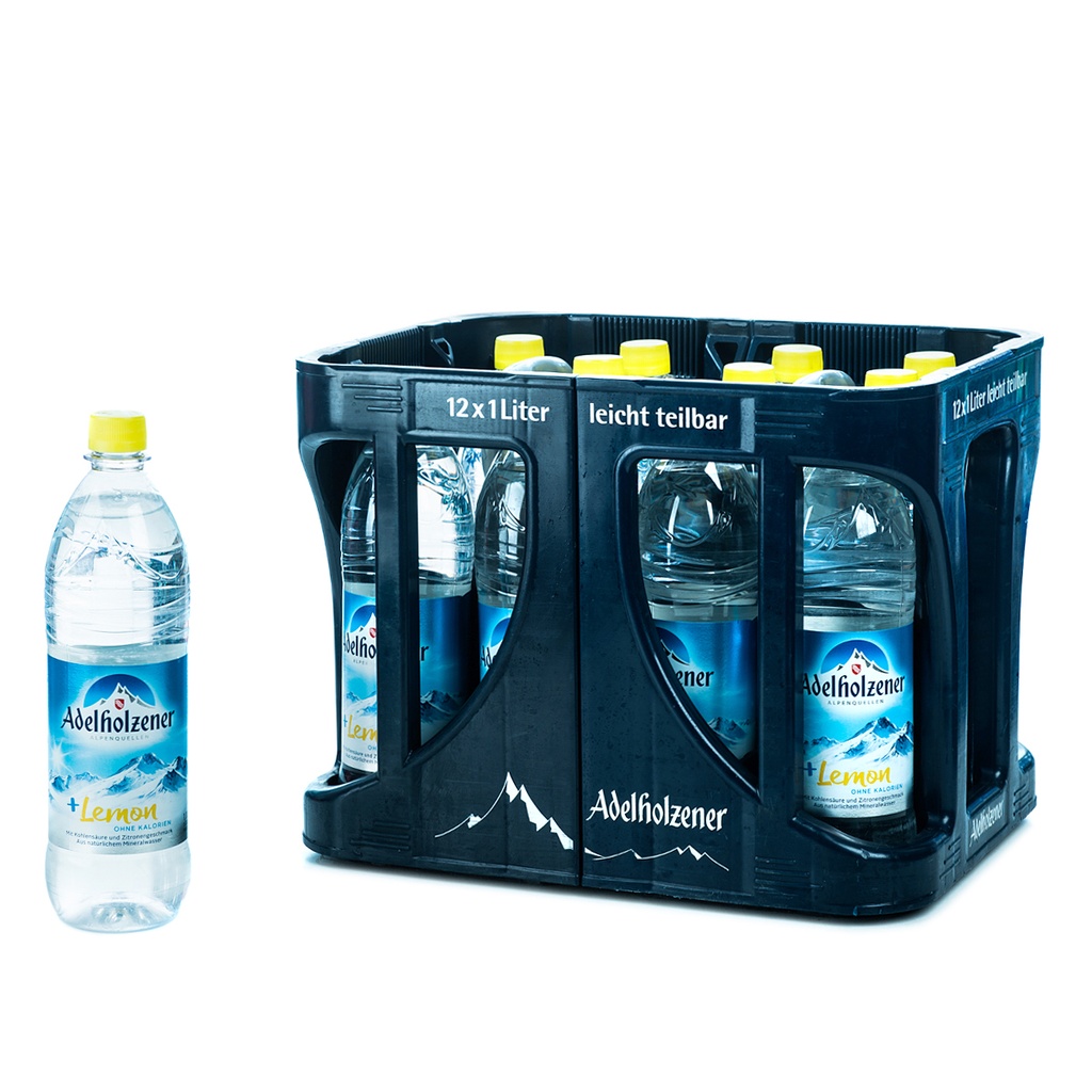 ADELHOLZENER + LEMON  PET 12 x 1,0 LITER