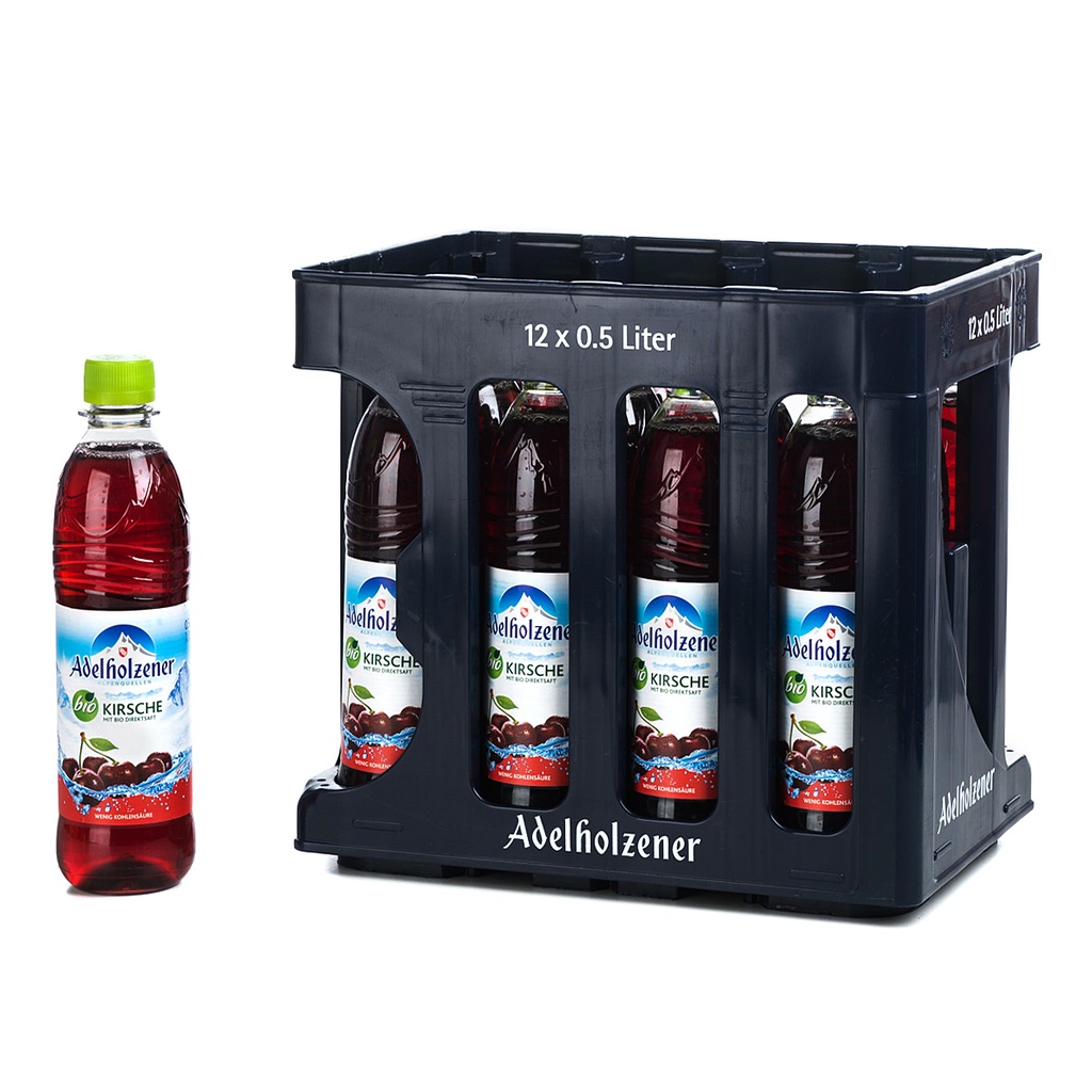 [05010411/109] ADELHOLZENER BIO KIRSCHE PET 12 x 0,5 LITER