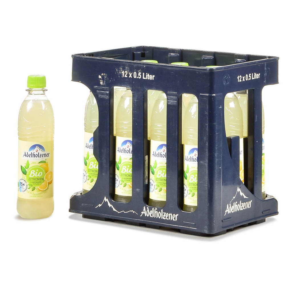 [300-A131/109] ADELHOLZENER BIO LIMO ZITRONE PET 12 x 0,5 LITER