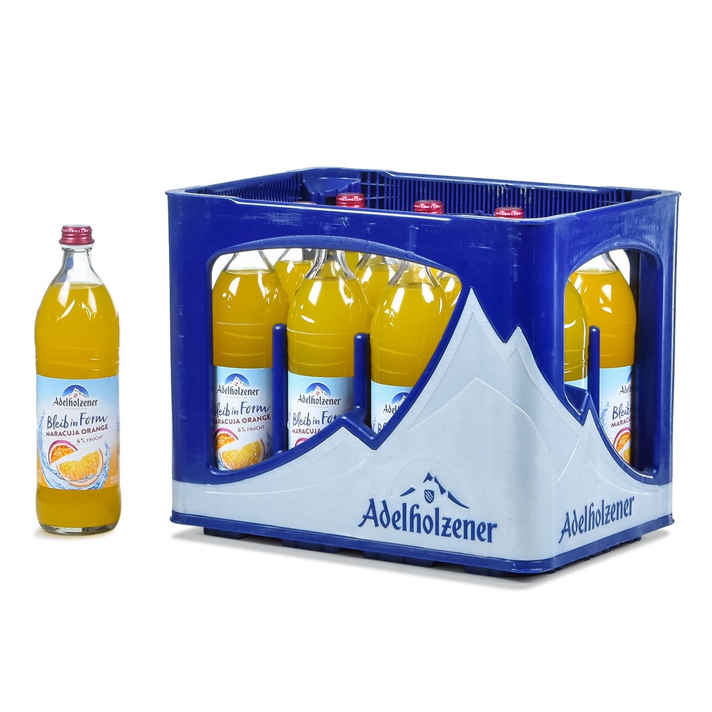 ADELHOLZENER BLEIB IN FORM ORANGE MARACUJA  12 x 0,75 LITER