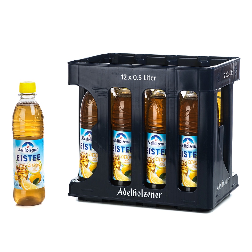 [101773/420] ADELHOLZENER EISTEE ZITRONE PET 12 x 0,5 LITER