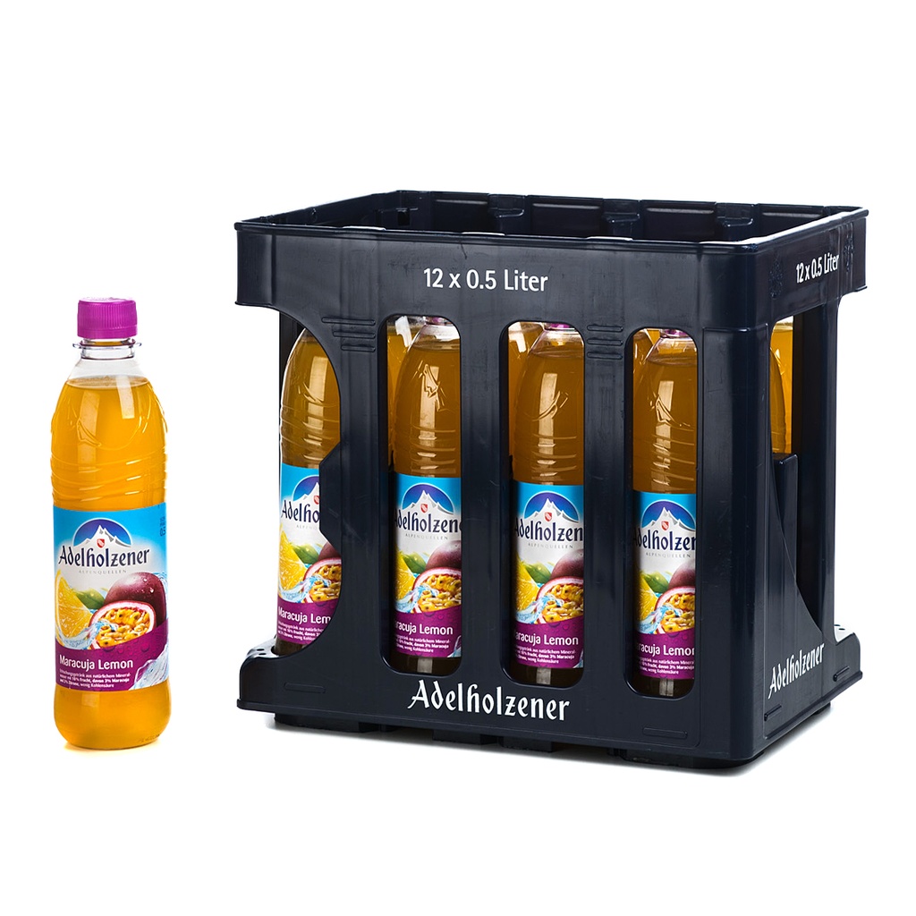 ADELHOLZENER MARACUJA LEMON PET  12 x 0,5 LITER