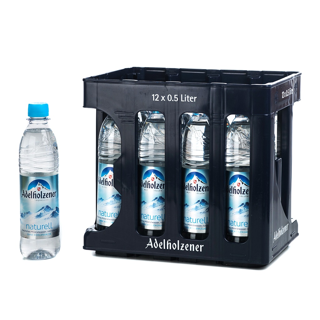 [100297/415] ADELHOLZENER NATURELL  12 x 0,5 LITER PET