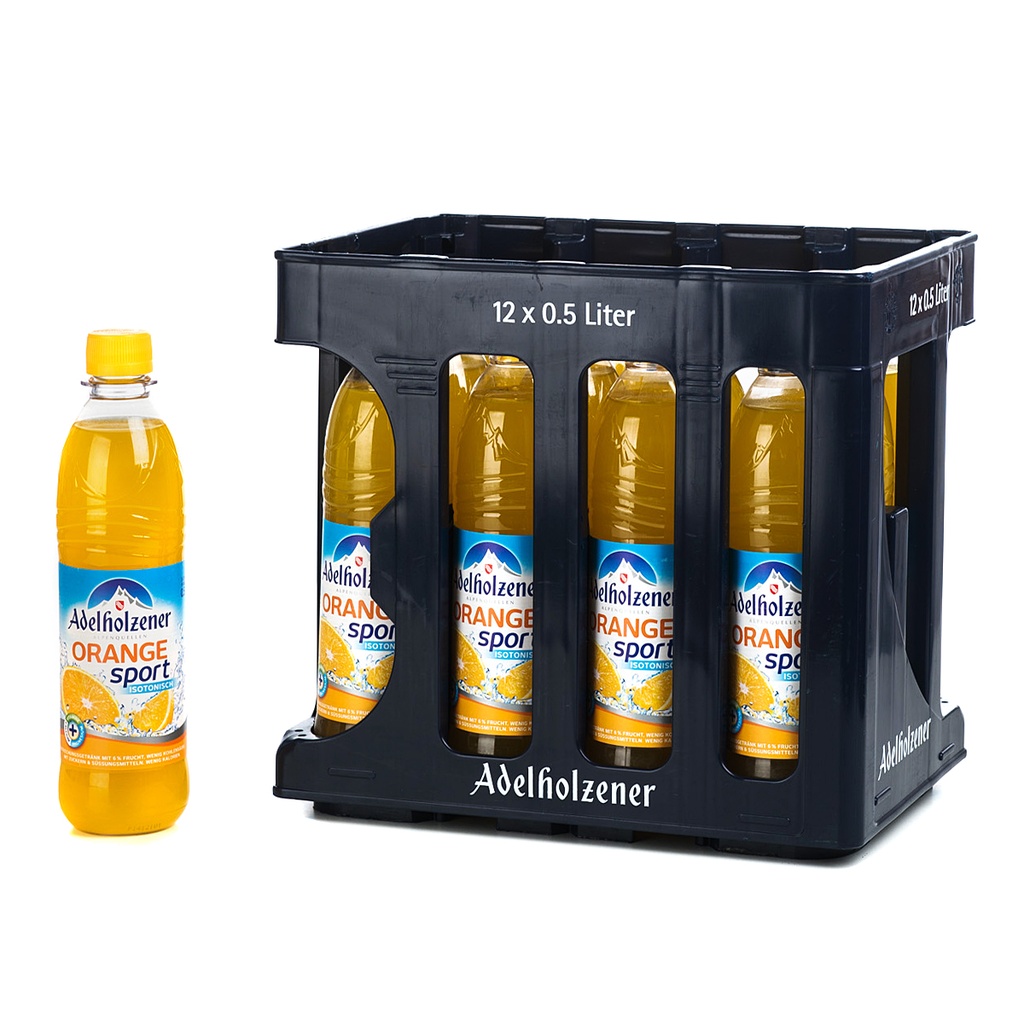 [300-A144/109] ADELHOLZENER SPORT ORANGE PET  12 x 0,5 LITER