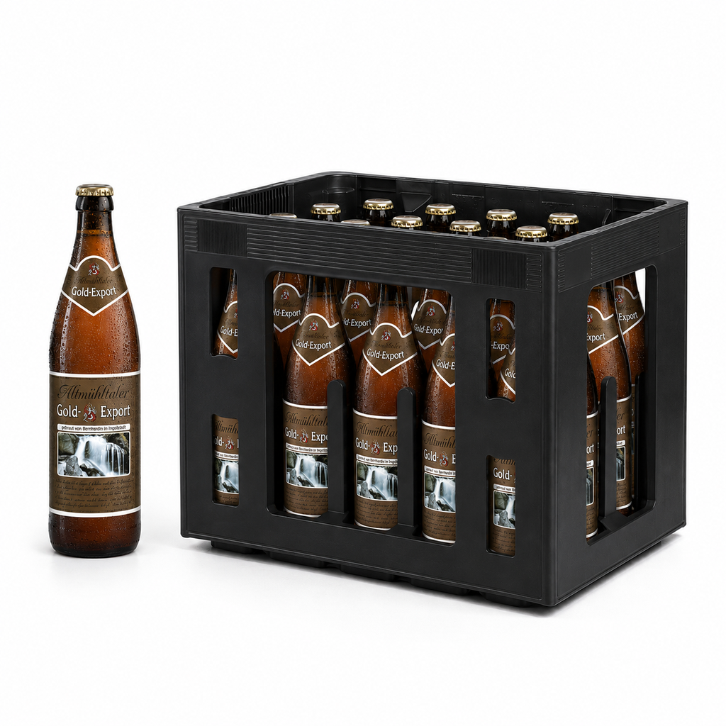 [100-A502/108] ALTMÜHLTALER GOLD EXPORT  20 x 0,5 LITER