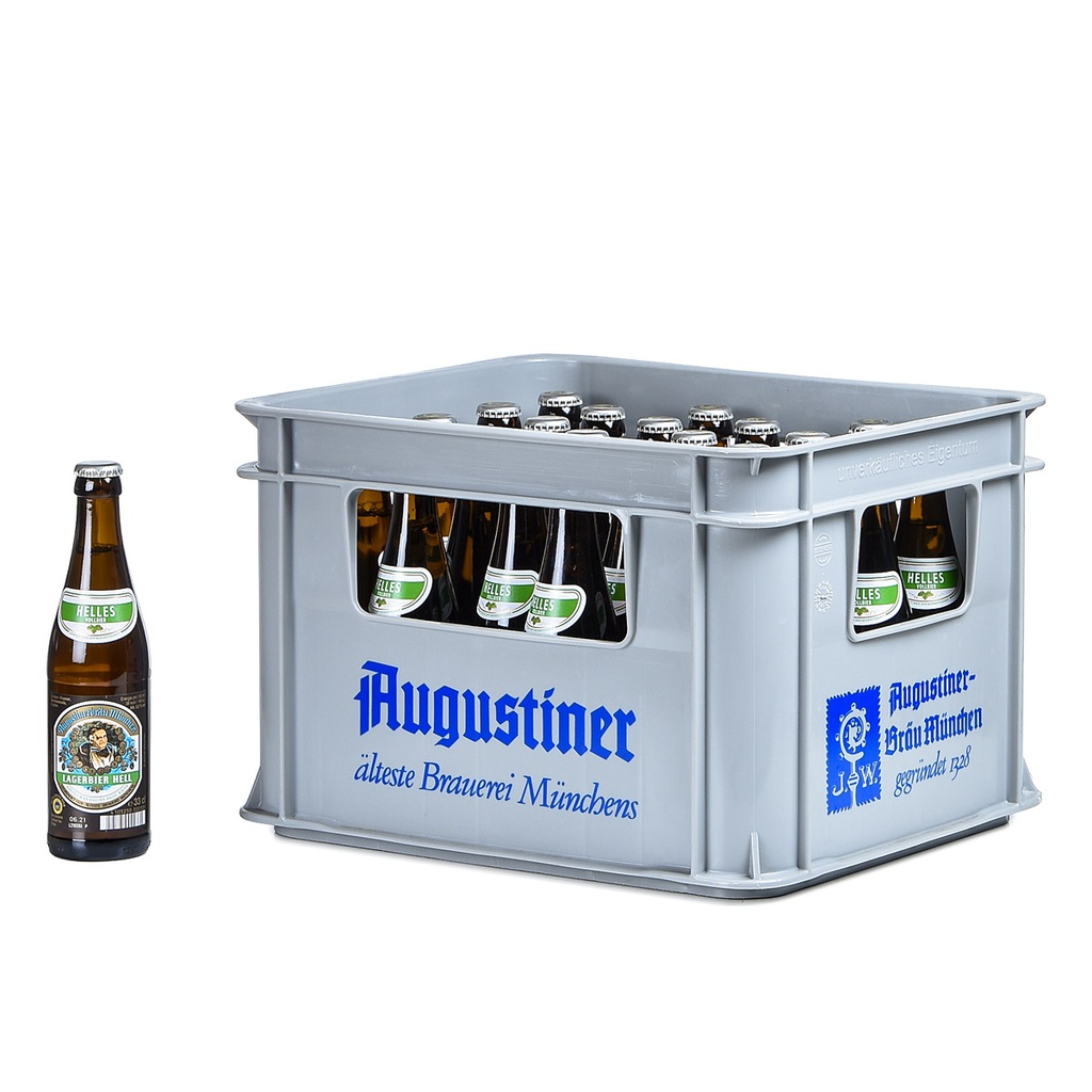 AUGUSTINER HELL  24 x 0,33 LITER