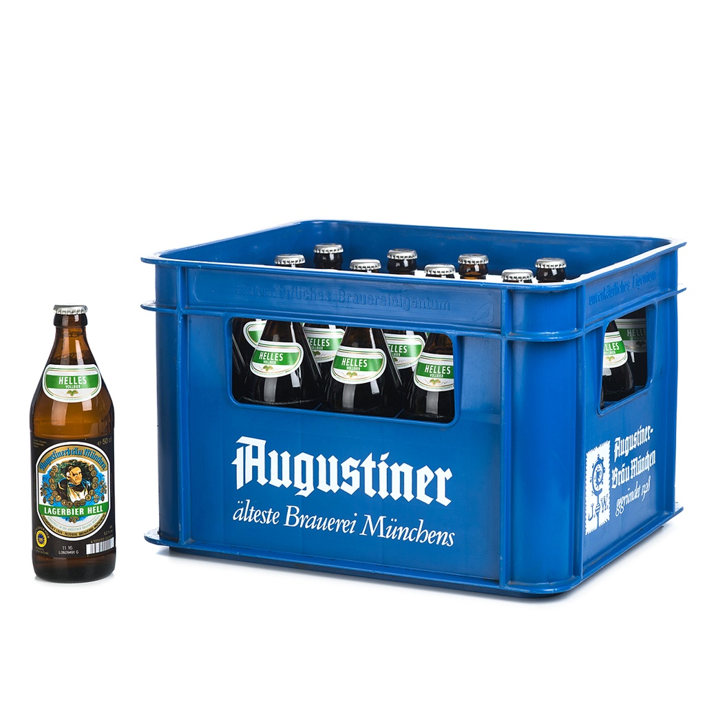 [100100/470] AUGUSTINER HELL  20 x 0,5 LITER