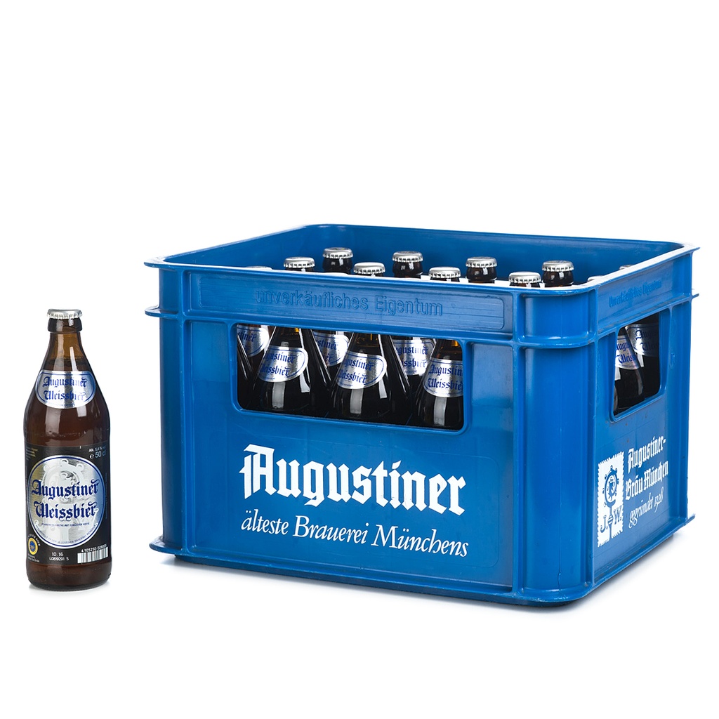 [100108/470] AUGUSTINER WEIßBIER  20 x 0,5 LITER