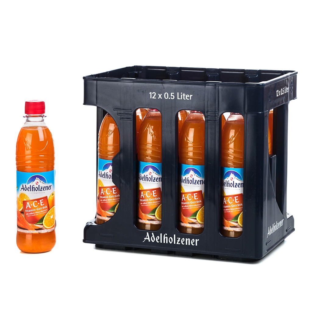 [100358/415] Adelholzener ACE PET  12 x 0,5 LITER