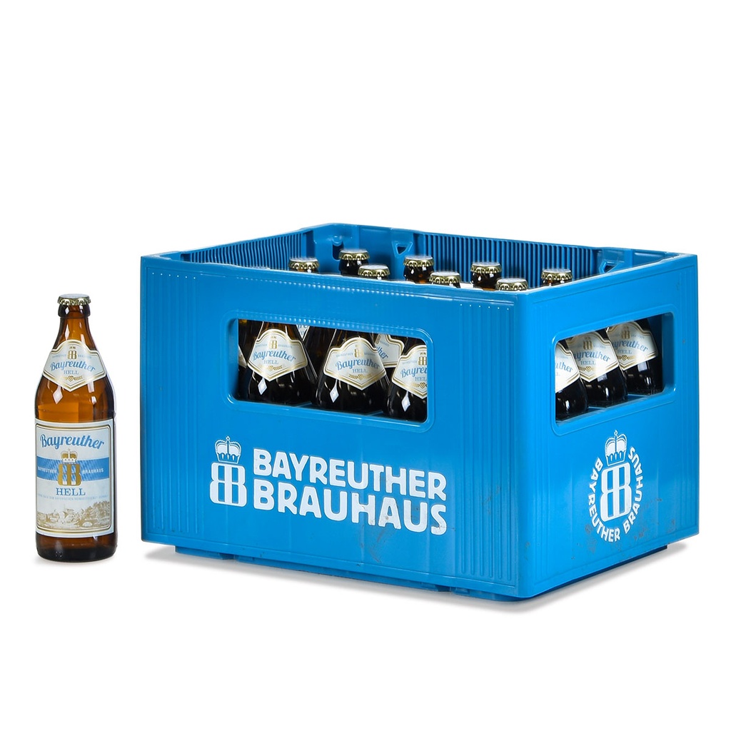 [100B-1001] BAYREUTHER HELL  20 x 0,5 LITER