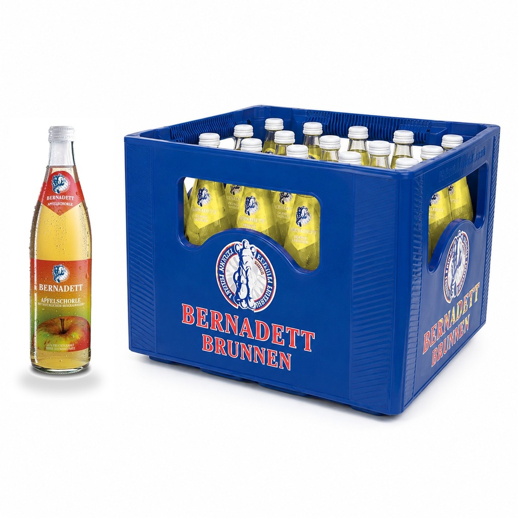 [100-B409] BERNADETT APFELSCHORLE  20 x 0,5 LITER