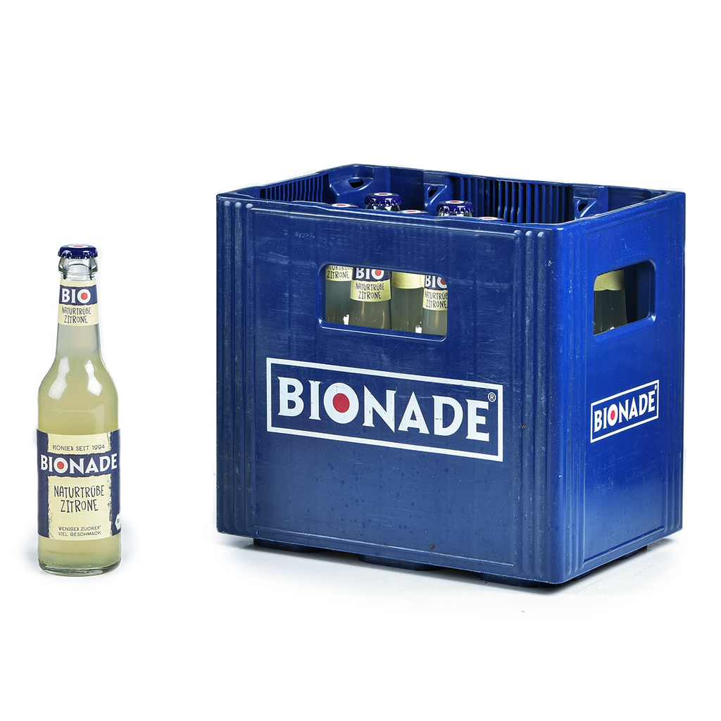 BIONADE ZITRONE NATURTRÜB  12 x 0,33 LITER