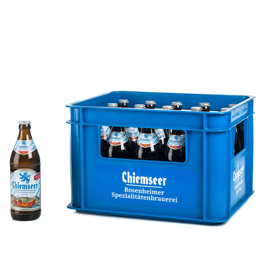[100124/470] CHIEMSEER HELL  20 x 0,5 LITER