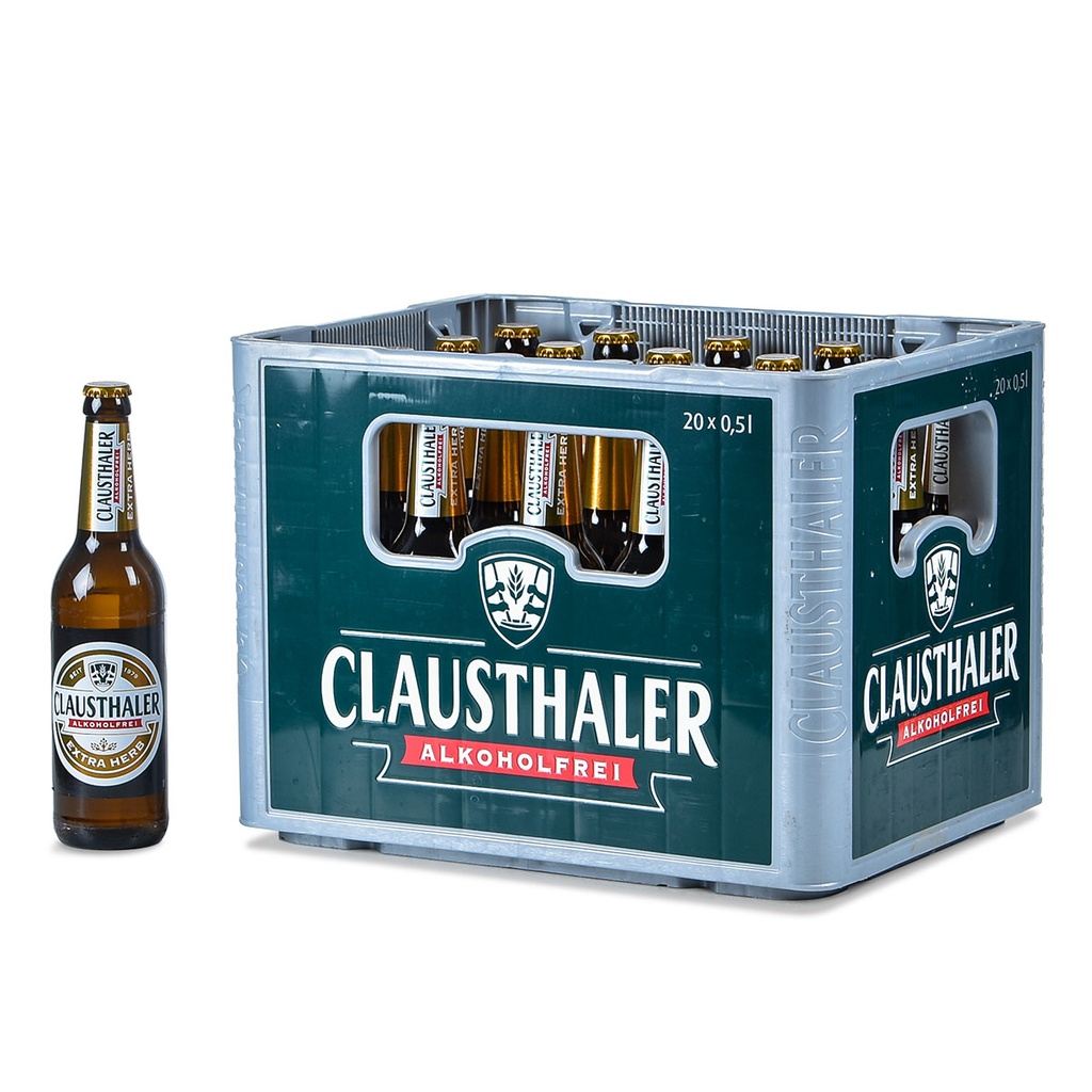 CLAUSTHALER EXTRA HERB ALKOHOLFREI  20 x 0,5 LITER