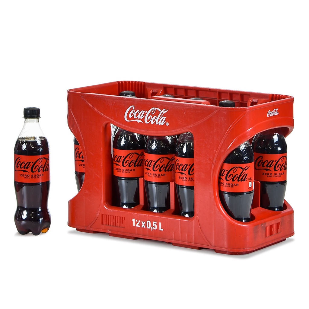 COCA COLA ZERO  12 x 0,5 LITER PEW