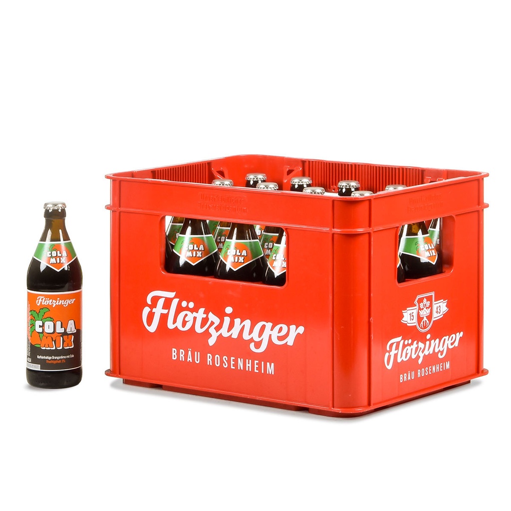 [101444/470] FLÖTZINGER BRÄU COLA MIX  20 x 0,5 LITER