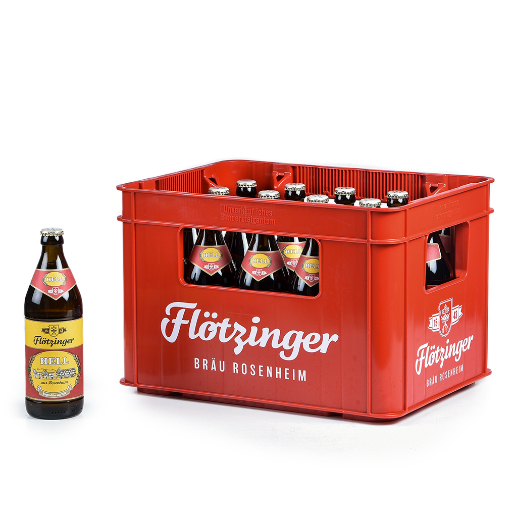FLÖTZINGER BRÄU HELL  20 x 0,5 LITER