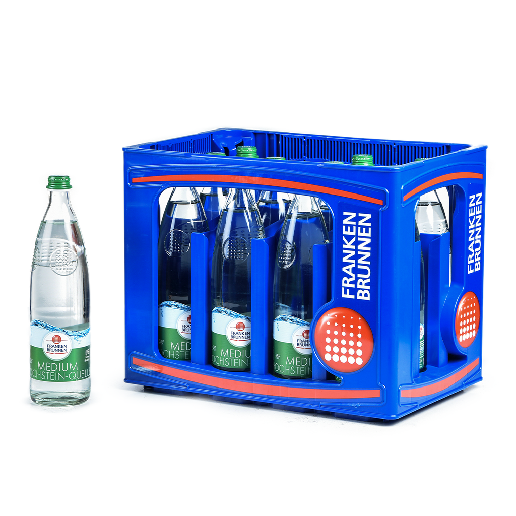 [200-F305] FRANKEN BRUNNEN MEDIUM 12 x 0,75 LITER