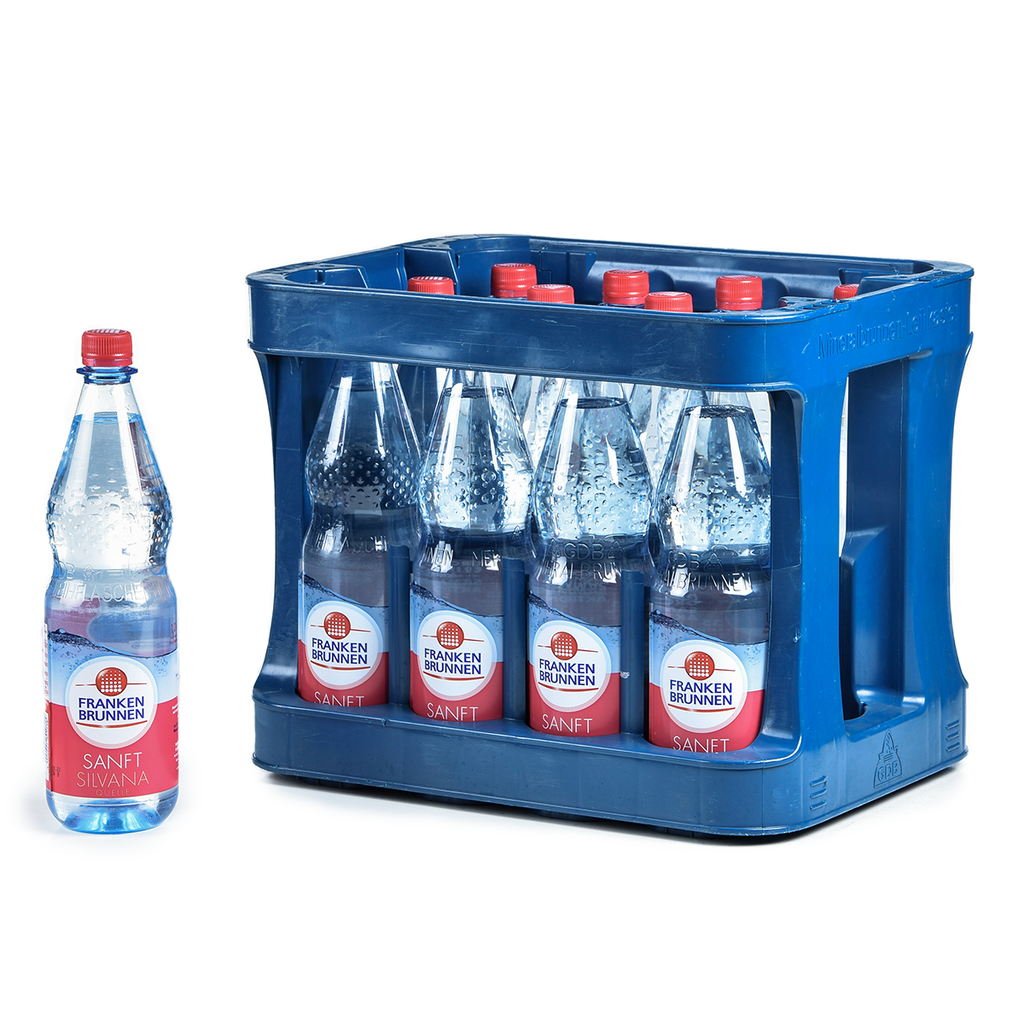 FRANKEN BRUNNEN SANFT PET 12 x 1,0 LITER