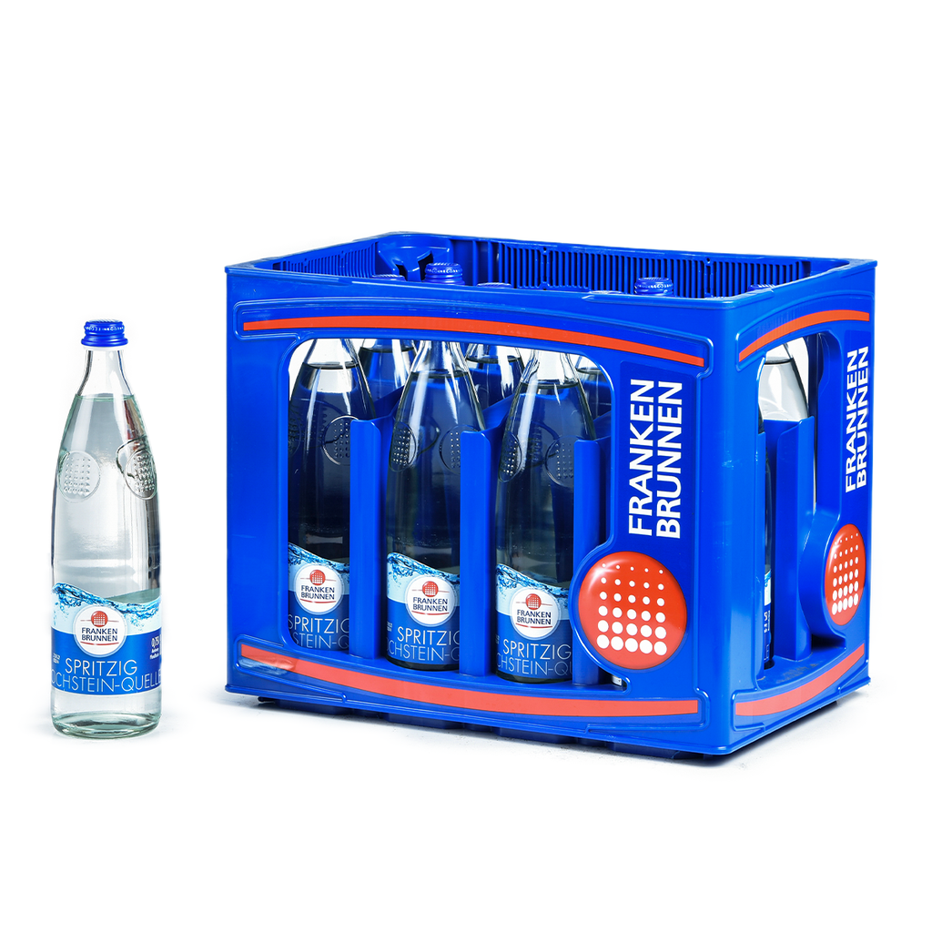 [100312/430] FRANKEN BRUNNEN SPRITZIG 12 x 0,75 LITER
