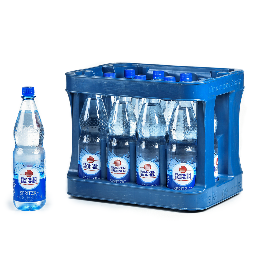 FRANKEN BRUNNEN SPRITZIG PET 12 x 1,0 LITER