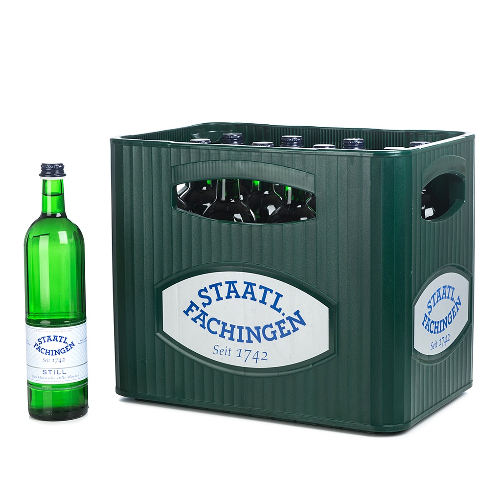 [100304/420] Fachninger Still grün  12 x 0,75 Liter