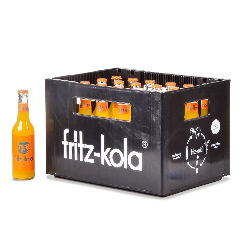 [100549/500] FRITZ-LIMO ORANGE 24 x 0,33 LITER