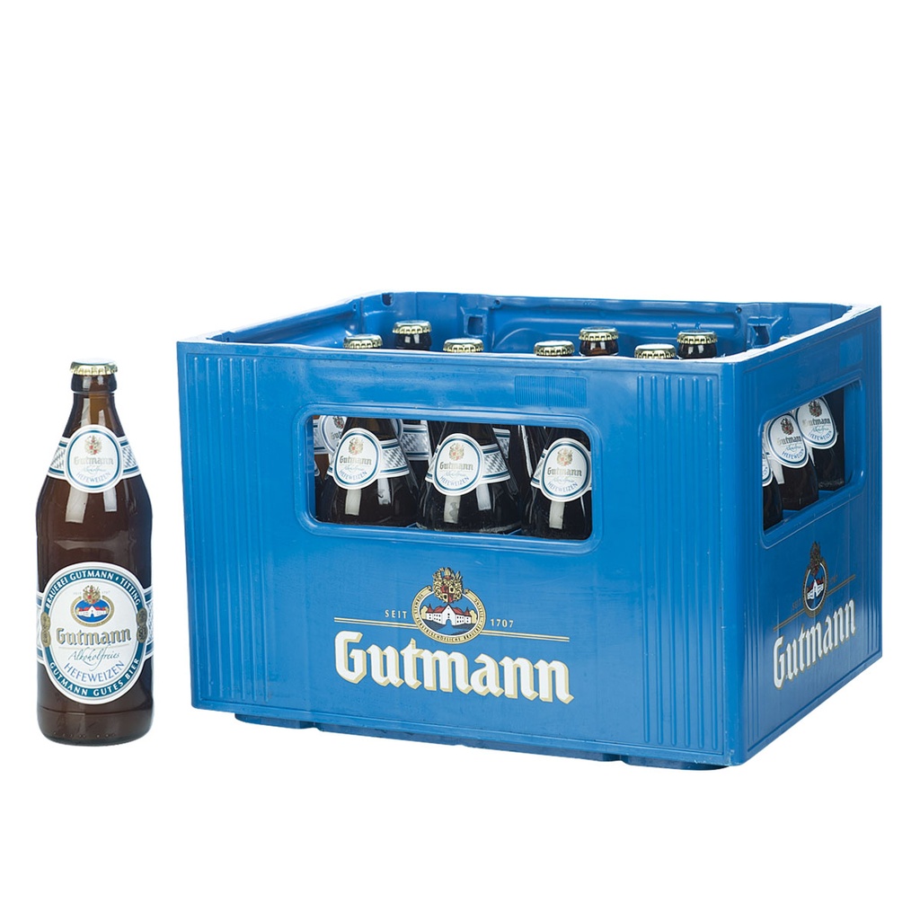 GUTMANN WEIZEN ALKOHOLFREI  20 x 0,5 LITER