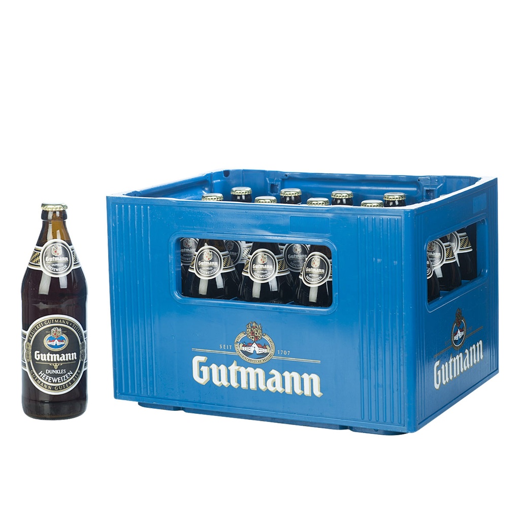 GUTMANN WEIZEN DUNKEL  20 x 0,5 LITER