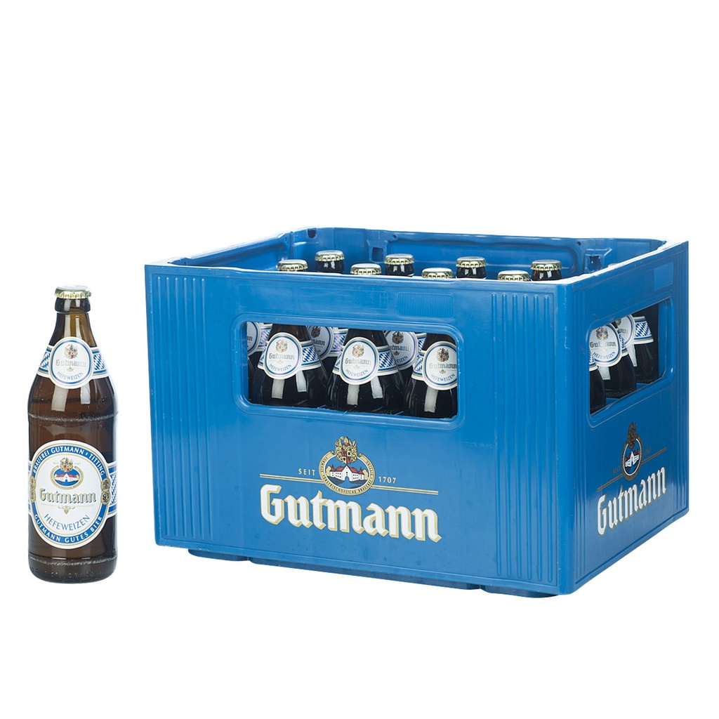GUTMANN WEIZEN HELL 20 x 0,5 LITER