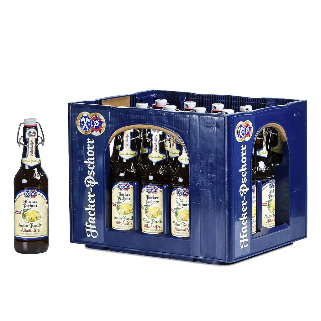 HACKER PSCHORR NATUR RADLER ALKOHOLFREI  20 x 0,5 LITER