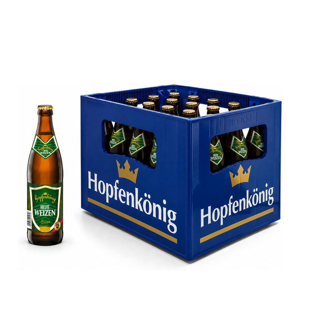 HOPFENKÖNIG WEIßBIER 20 x 0,5 LITER