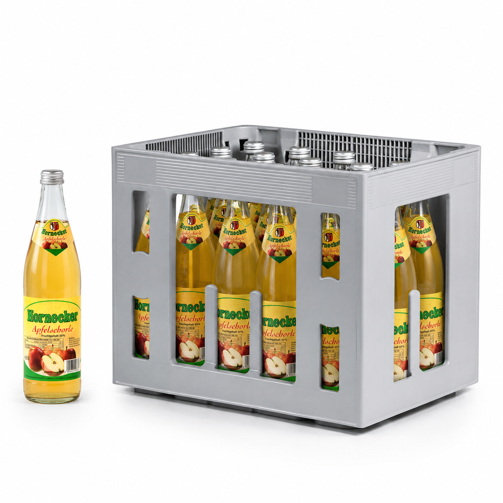 [101390/470] HORNECKER APFELSCHORLE 50% FRUCHTGEHALT  20 x 0,5 LITER