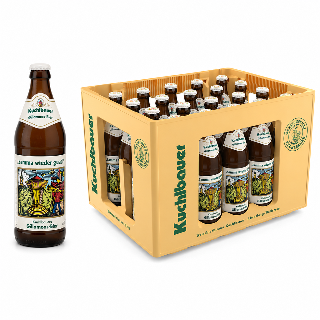 [100-K315] KUCHLBAUER GILLAMOOS BIER  20 x 0,5 LITER ***
