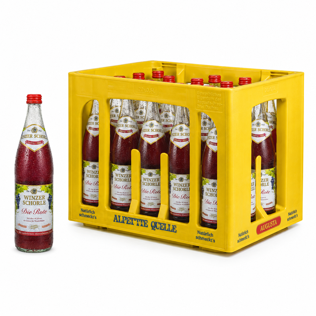 KUNZMANN WINZERSCHORLE ROT  20 x 0,5 LITER