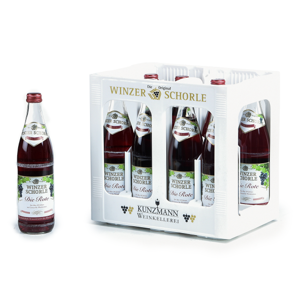 KUNZMANN WINZERSCHORLE ROT 10 x 0,5 LITER