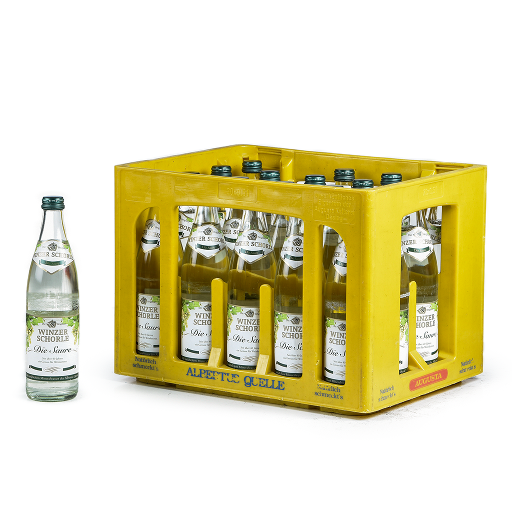 KUNZMANN WINZERSCHORLE SAUER  20 x 0,5 LITER