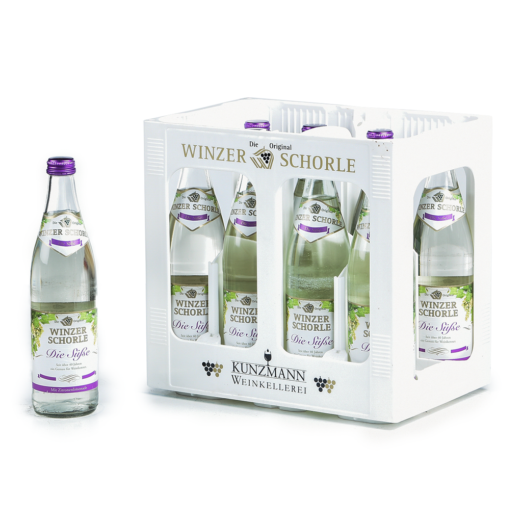 KUNZMANN WINZERSCHORLE SÜß 10 x 0,5 LITER