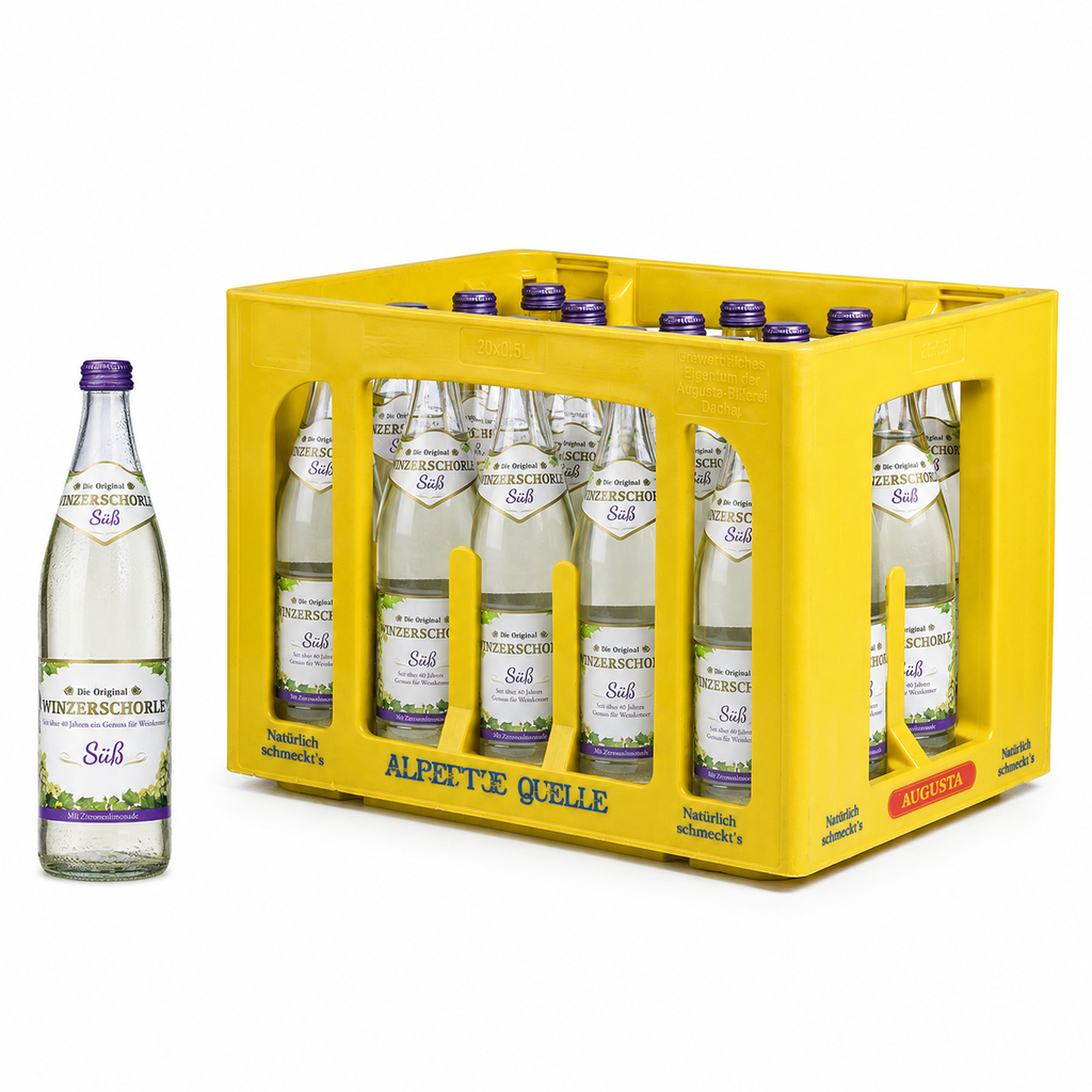 KUNZMANN WINZERSCHORLE SÜß 20 x 0,5 LITER