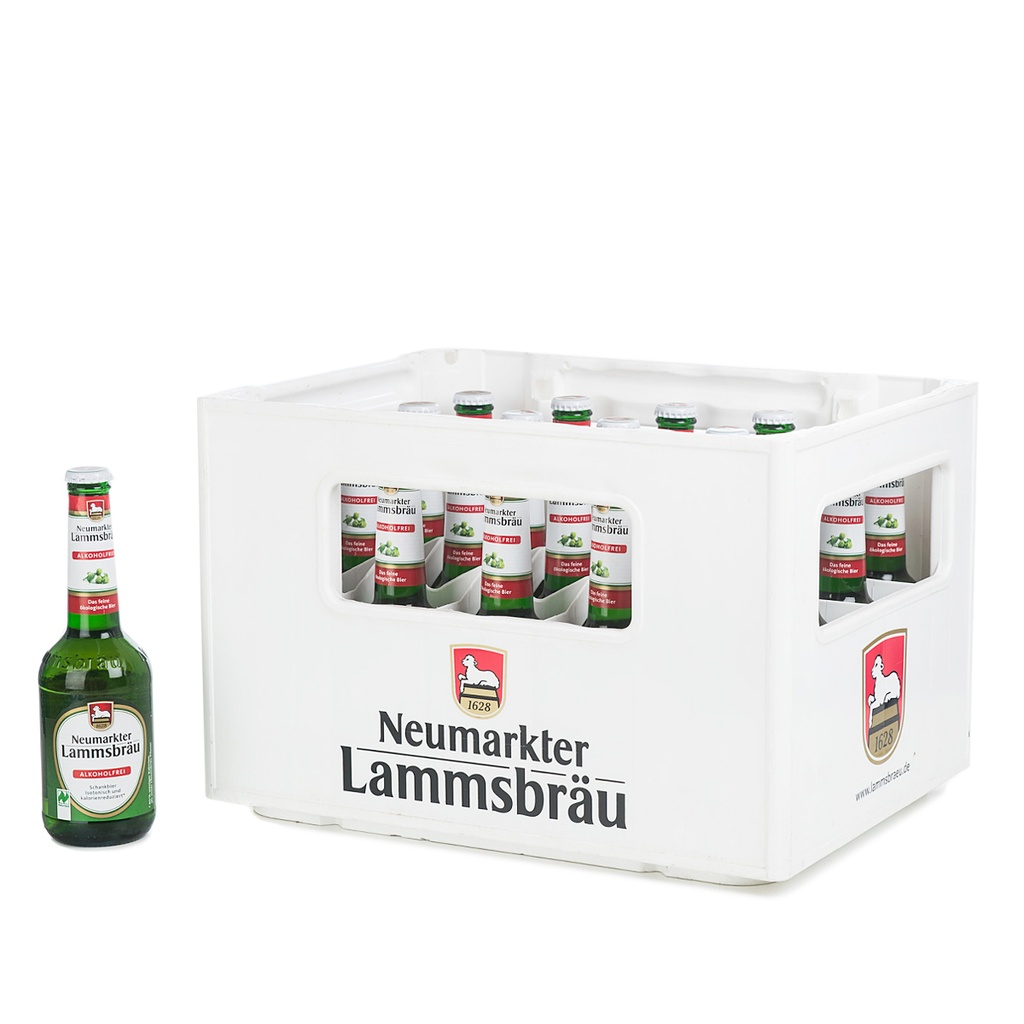 [100192/460] LAMMSBRÄU HELL ALKOHOLFREI BIO  20 x 0,33 LITER