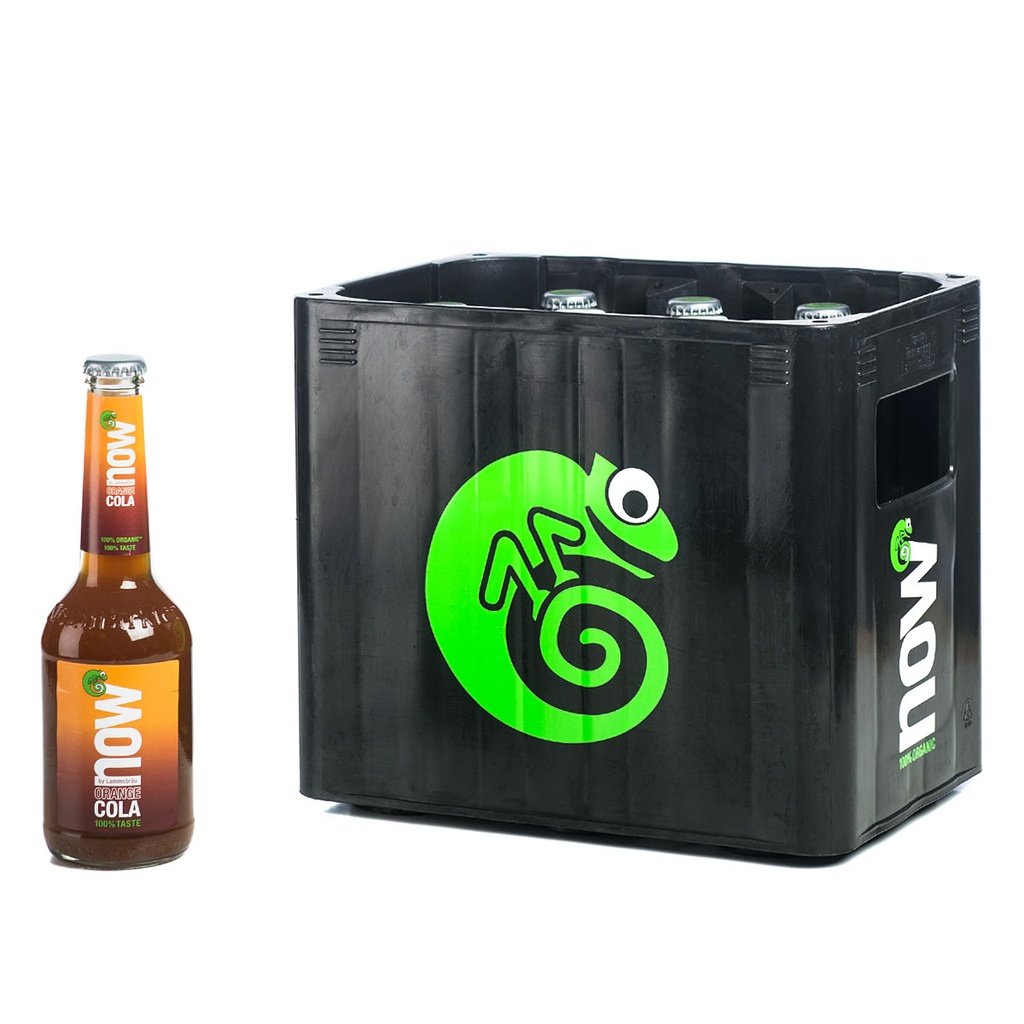 LAMMSBRÄU NOW ORANGE COLA BIO  10 x 0,33 LITER