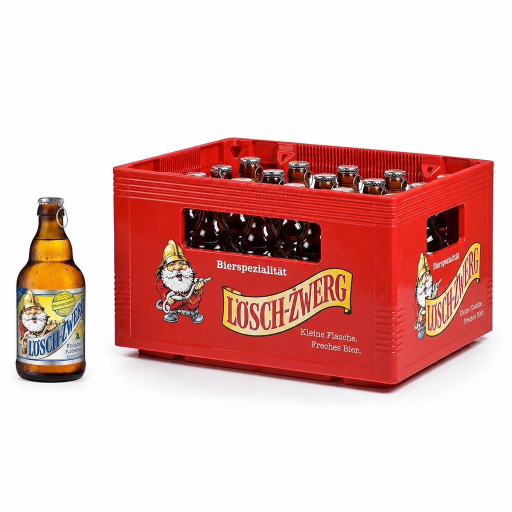 [100-L404] LÖSCH-ZWERG WEIZEN-ZITRONE-ALKOHOLFREI  20 x 0,33 LITER