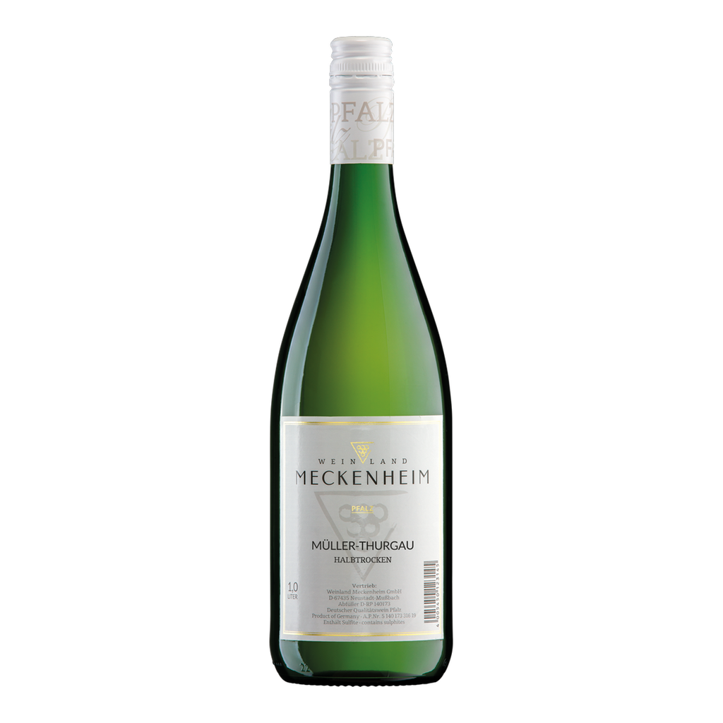 Meckenheim Müller Thurgau halbtrocken  Ruppertsberger Hofstück  1 x 1,0 Liter