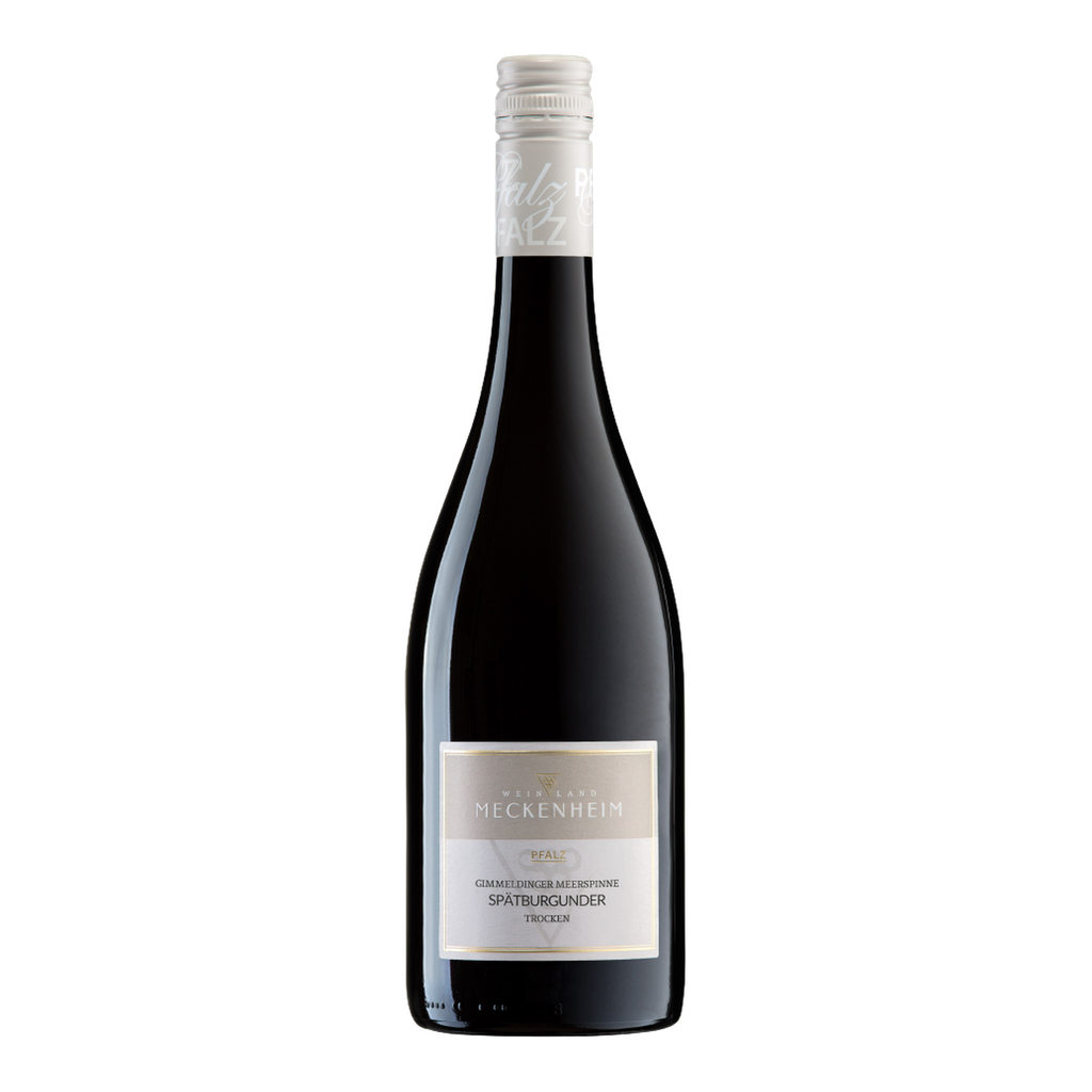 Meckenheim Spätburgunder Trocken Qualitätswein Gimmeldinger Meerspinne  1 x 0,75 Liter