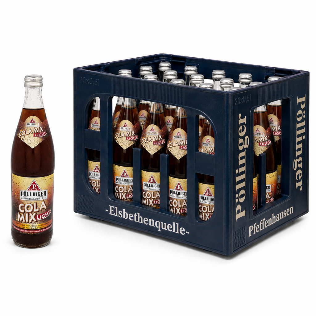 PÖLLINGER COLA-MIX LIGHT  20 x 0,5 LITER