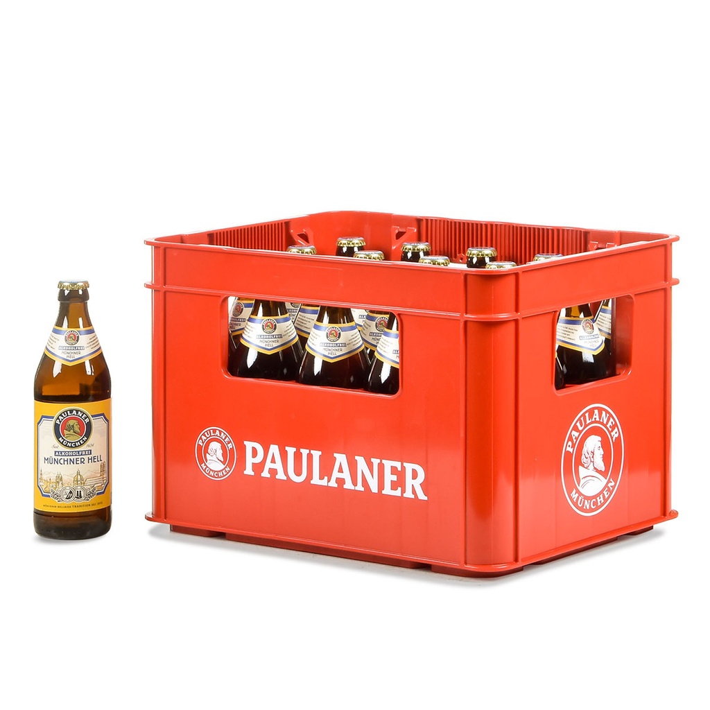 [100229/470] PAULANER HELL ALKOHOLFREI  20 x 0,5 LITER
