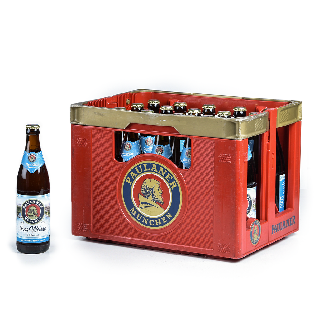 [100234/470] PAULANER ISAR WEISSE LEICHT  20 x 0,5 LITER