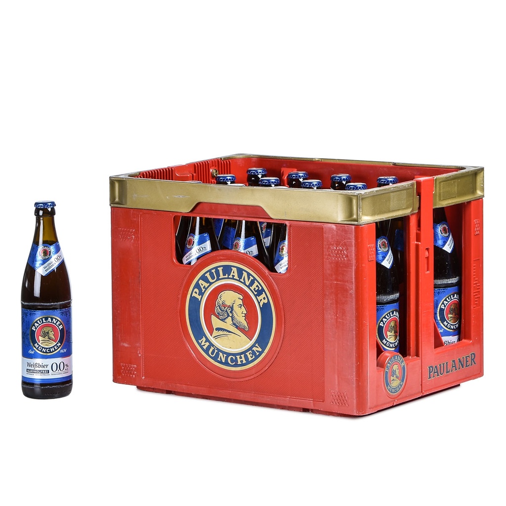 PAULANER WEIßBIER 0,0% ALKOHOLFREI  20 x 0,5 LITER